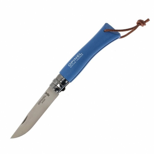 Набор-дисплей 60 шт: нож Opinel №7, нержавеющая сталь, голубой/оранжевый/зеленый/фиолетовый, 001723 фото 6